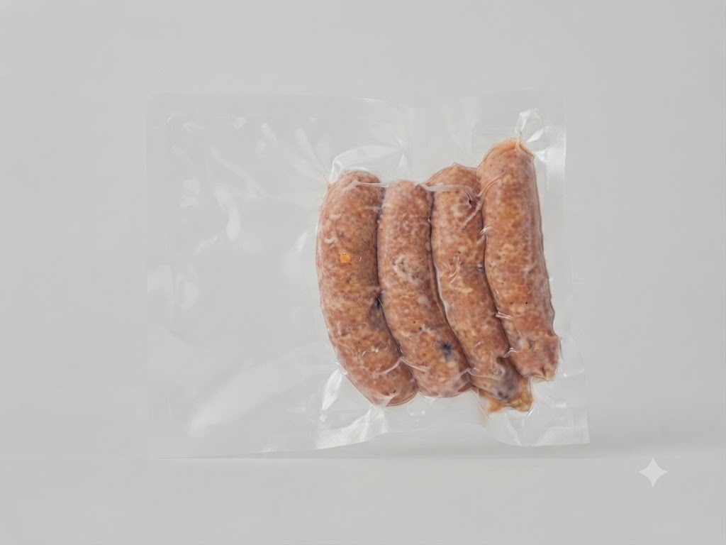 Saucisse poivre et canneberges